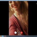 Russian girl shows herself in Periscope