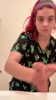 Amateur slut horny in the shower fucking 9inch dildo - Onlyfans Porn