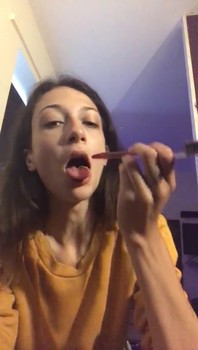 Whore plays with vibrator in her Patreon pussy hole