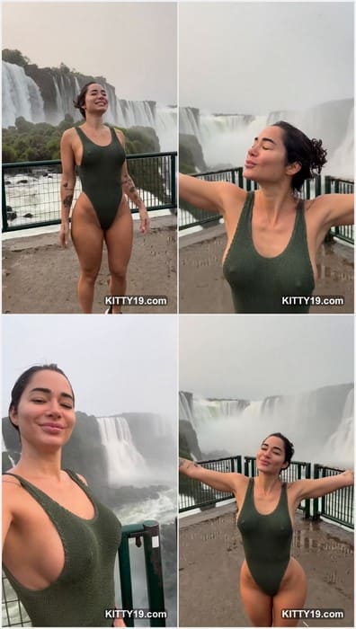 Bruna Luccas nude posing in hot bikini and without her home panties. Her ass before mad sex very tight and wet now! Check it buddy.