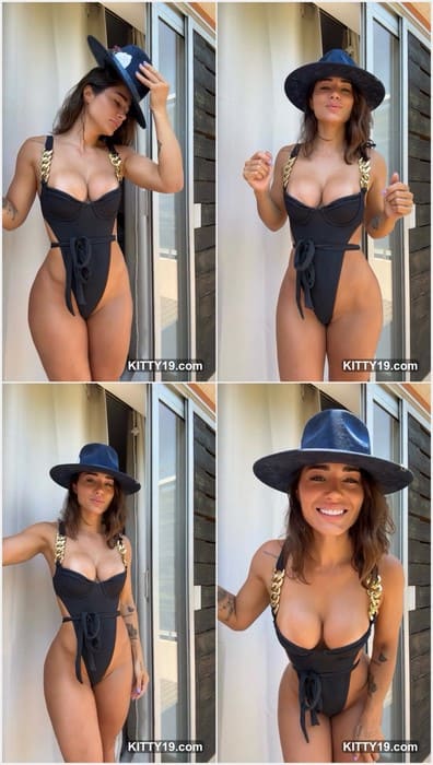 Bruna Luccas leaked video with her incredible ass and pussy in sexy black bikini! WOW! Download it now and enjoy.