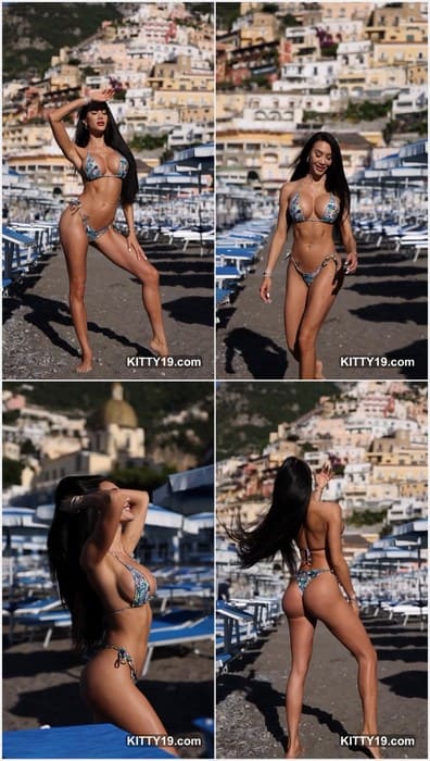 Corrie Yee naked in bikini posing. Big boobs girl with tight pussy and clean asshole waiting your dick and cumshot in pussy.
