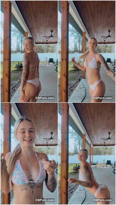 Kadence Causey onlyfans blonde girl with amazing tits in bikini. Sexy natural boobs on full leaked video! Get it now.