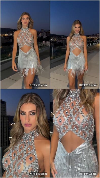 Paula Currass model and isntagram star walking without panties and bra. Beauty and hot girl on full leaked video! Get it!