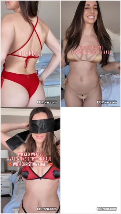 Christina Khalil blowjob master and anal sex lover girl. Amazing big mouth get massive a lot of sperm in pussy everyday.
