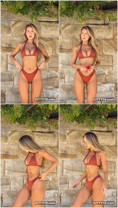 Emily Venz topless model with amazing body and sexy pussy in bikini. Beauty girl and her cute face need sex today.