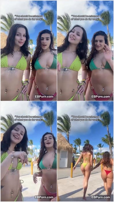 Julianaxxcam leaked video with her sexy friend - jumping with natural big tits on leak video from her Onlyfans page. Get it leak.